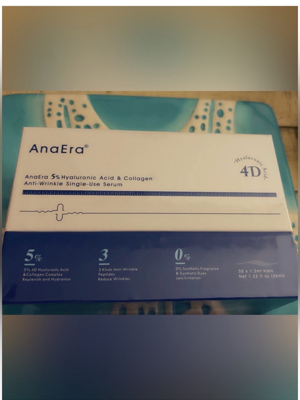 New~ AnaEra Moisturizing & Firming
30 Single-Use Serum ~ great for microneedling